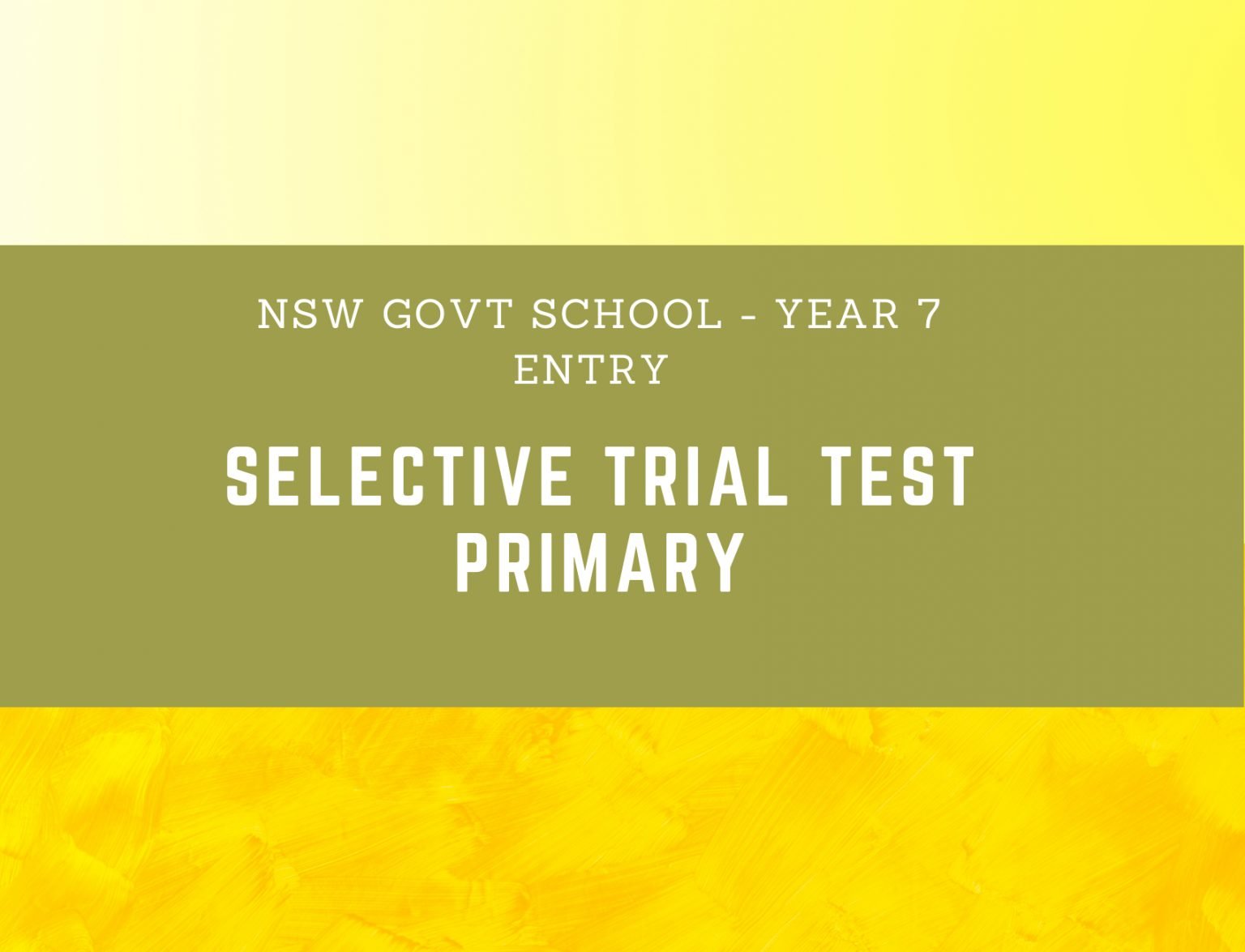 2024 Selective Trial Test Primary Selectivetrial