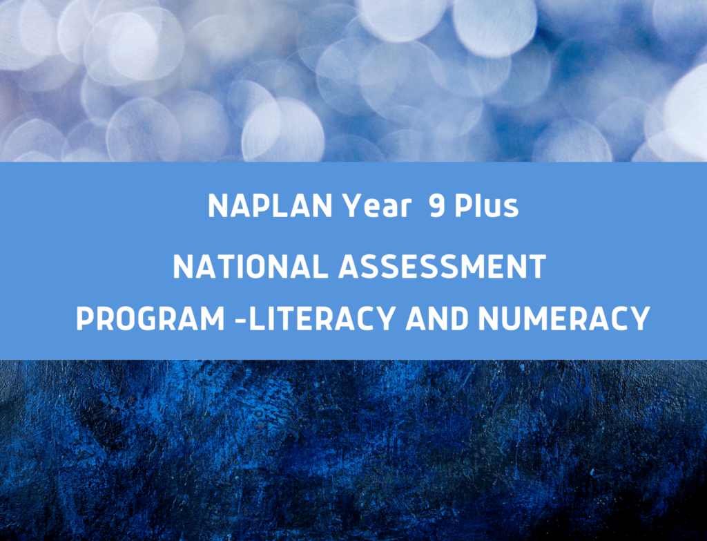 NAPLAN Test Year 9 Plus Package | Selectivetrial