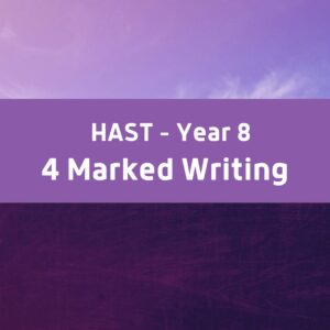 HAST 4 marked year writing